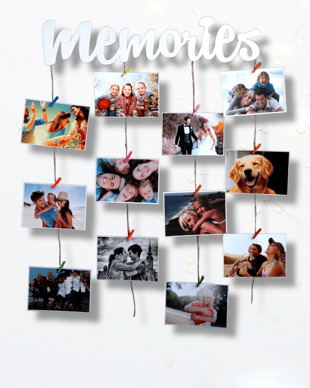 Фоторамка с прищепками Memories 45см белое, панно для фото, мультирамка коллаж из дерева, Фоторамка с прищепками Memories 45см белое
Фоторамка с прищепками Memories 45см белое, панно для фото, мультирамка коллаж из дерева, Фоторамка с прищепками Memories 45см белое