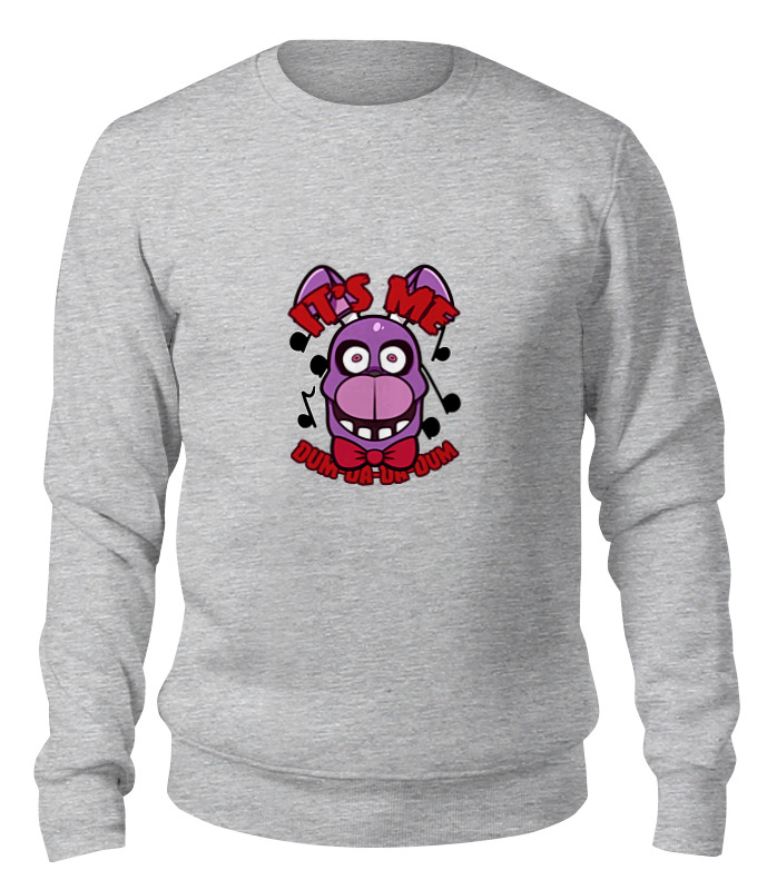 Свитшот унисекс Printio Пять ночей у фредди (five nights at freddy’s) серый S, Пять ночей у фредди (five nights at freddy’s)
Свитшот унисекс Printio Пять ночей у фредди (five nights at freddy’s) серый S, Пять ночей у фредди (five nights at freddy’s)
