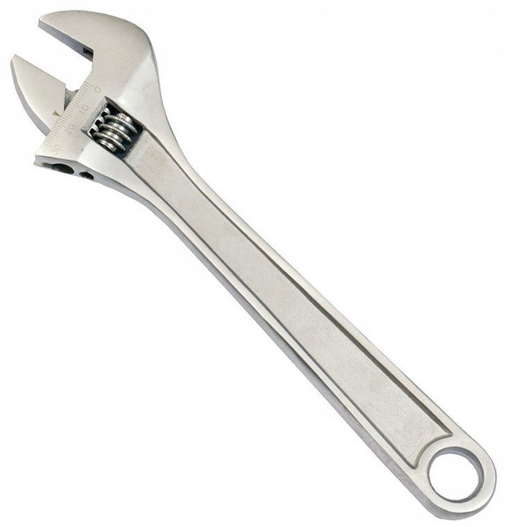 Ключ разводной 8" - 200 мм, хром. T4P Лакра
Ключ разводной 8" - 200 мм, хром. T4P Лакра