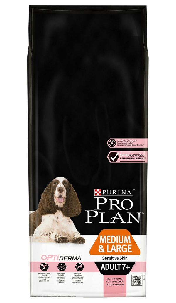 PRO PLAN PRO PLAN ADULT 7+ OPTIDERMA MEDIUM & LARGE SENSITIVE SKIN для пожилых собак средн
PRO PLAN PRO PLAN ADULT 7+ OPTIDERMA MEDIUM & LARGE SENSITIVE SKIN для пожилых собак средн