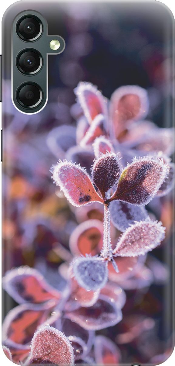 Силиконовый чехол на Samsung Galaxy A24 с принтом "Иней на листочках", Розовый;черный, 159519
Силиконовый чехол на Samsung Galaxy A24 с принтом "Иней на листочках", Розовый;черный, 159519