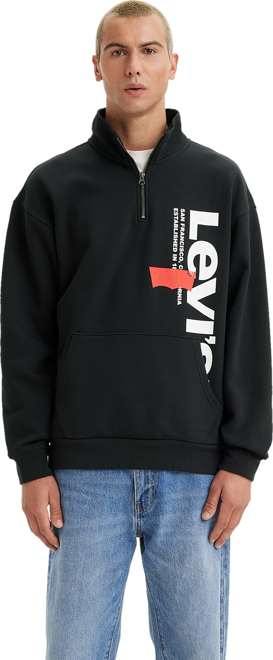 Свитшот мужской Levi's Men relaxed graphic half zip sweatshirt черный XS, Men relaxed graphic half zip sweatshirt
Свитшот мужской Levi's Men relaxed graphic half zip sweatshirt черный XS, Men relaxed graphic half zip sweatshirt