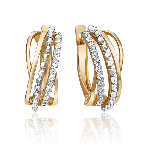 Серьги из комбинированного золота с фианитом PLATINA jewelry 02-4533-00-401-1121-24, 02-4533-00-401-1121-24
Серьги из комбинированного золота с фианитом PLATINA jewelry 02-4533-00-401-1121-24, 02-4533-00-401-1121-24