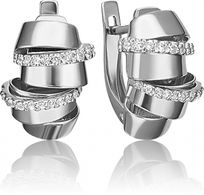 Серьги из белого золота с фианитом PLATINA jewelry 02-4586-00-401-1120-48, 02-4586-00-401-1120-48
Серьги из белого золота с фианитом PLATINA jewelry 02-4586-00-401-1120-48, 02-4586-00-401-1120-48