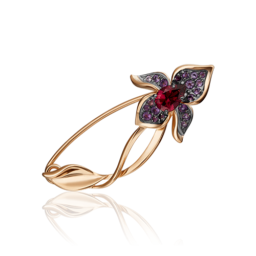 Брошь из золота PLATINA jewelry 04-0243-00-257-1110-57, гранат\аметист, 04-0243-00-257-1110-57
Брошь из золота PLATINA jewelry 04-0243-00-257-1110-57, гранат\аметист, 04-0243-00-257-1110-57
