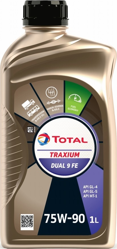 Масло трансмиссионное Total Traxium Dual 9 FE 75W-90, 1л, трансмиссионное масло Transmission Dual 9 Fe 75W90 (201656)
Масло трансмиссионное Total Traxium Dual 9 FE 75W-90, 1л, трансмиссионное масло Transmission Dual 9 Fe 75W90 (201656)