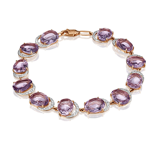 Браслет из золота с фианитом/аметистом р. 21 PLATINA jewelry 05-0527-00-209-1110-46, 05-0527-00-209-1110-46
Браслет из золота с фианитом/аметистом р. 21 PLATINA jewelry 05-0527-00-209-1110-46, 05-0527-00-209-1110-46