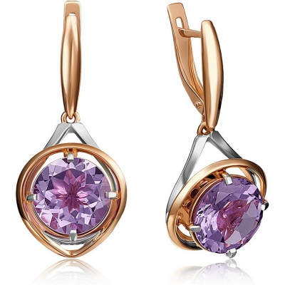 Серьги из красного золота с аметистом PLATINA jewelry 02-4234-00-203-1110-46, 02-4234-00-203-1110-46
Серьги из красного золота с аметистом PLATINA jewelry 02-4234-00-203-1110-46, 02-4234-00-203-1110-46
