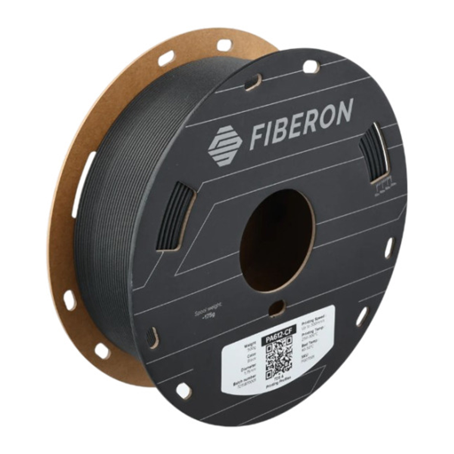 Картридж для 3D-принтера Polymaker PA612-CF15 Fiberon 1.75 мм, Чёрный, PA612-CF15 Fiberon
Картридж для 3D-принтера Polymaker PA612-CF15 Fiberon 1.75 мм, Чёрный, PA612-CF15 Fiberon