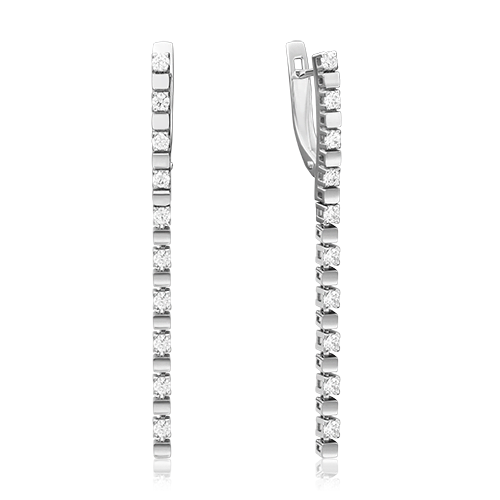 Серьги из белого золота с фианитом PLATINA jewelry 02-4241-00-501-1120-38, 02-4241-00-501-1120-38
Серьги из белого золота с фианитом PLATINA jewelry 02-4241-00-501-1120-38, 02-4241-00-501-1120-38
