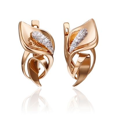 Серьги из красного золота с фианитом PLATINA jewelry 02-4280-00-401-1110-23, 02-4280-00-401-1110-23
Серьги из красного золота с фианитом PLATINA jewelry 02-4280-00-401-1110-23, 02-4280-00-401-1110-23