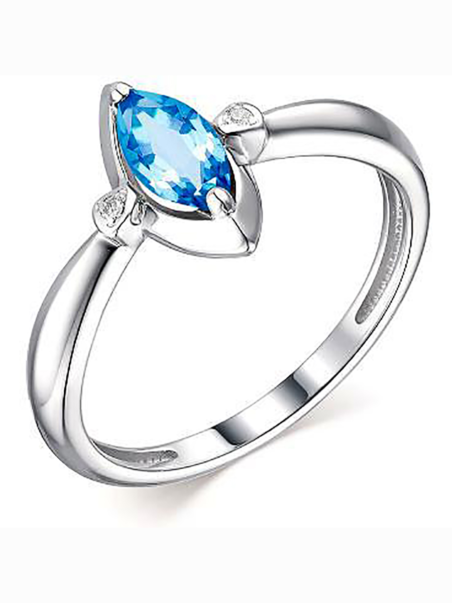 Кольцо с топазом и бриллиантами из серебра р. 18,5 Алкор серебро 01-1910_БРТС-00, 01-1910_БРТС-00
Кольцо с топазом и бриллиантами из серебра р. 18,5 Алкор серебро 01-1910_БРТС-00, 01-1910_БРТС-00