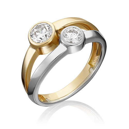Кольцо из комбинированного золота с фианитом р. 17 PLATINA jewelry 01-5339-00-501-1121-38, 01-5339-00-501-1121-38
Кольцо из комбинированного золота с фианитом р. 17 PLATINA jewelry 01-5339-00-501-1121-38, 01-5339-00-501-1121-38