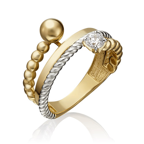 Кольцо из желтого золота р. PLATINA jewelry 01-5345-00-501-1130-38, фианит, 01-5345-00-501-1130-38
Кольцо из желтого золота р. PLATINA jewelry 01-5345-00-501-1130-38, фианит, 01-5345-00-501-1130-38