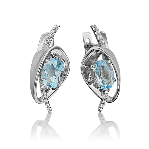 Серьги из белого золота с топазом PLATINA jewelry 02-4476-00-201-1120-57, 02-4476-00-201-1120-57
Серьги из белого золота с топазом PLATINA jewelry 02-4476-00-201-1120-57, 02-4476-00-201-1120-57