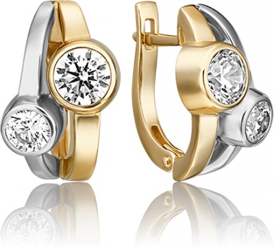 Серьги из комбинированного золота с фианитом PLATINA jewelry 02-4512-00-501-1121-38, 02-4512-00-501-1121-38
Серьги из комбинированного золота с фианитом PLATINA jewelry 02-4512-00-501-1121-38, 02-4512-00-501-1121-38