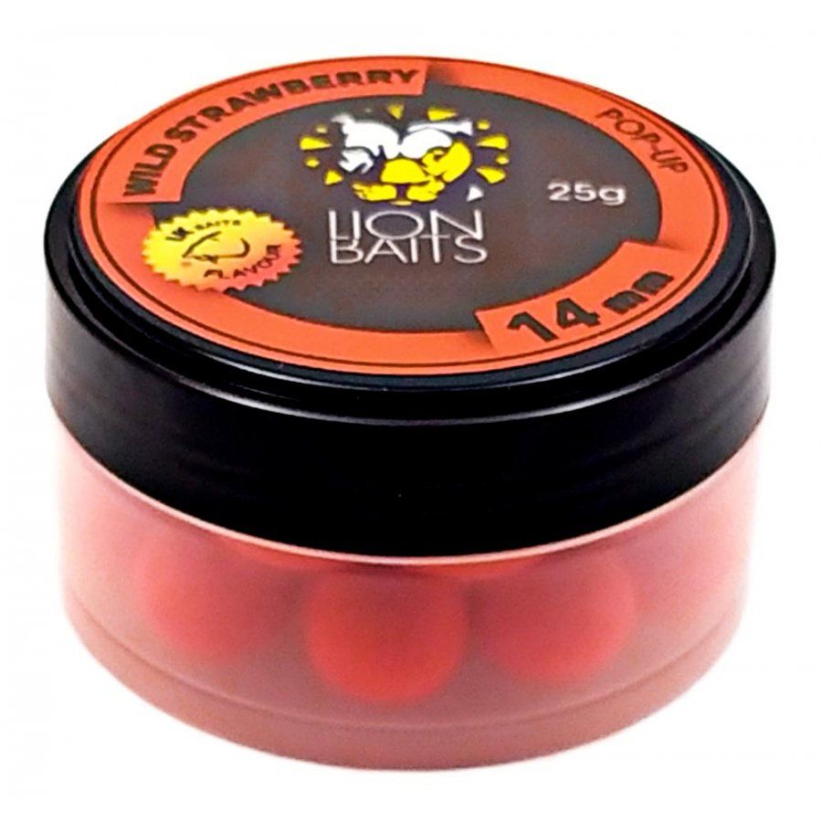 Бойлы плавающие Pop-Up LION BAITS WILD STRAWBERRY Земляника 14мм 25гр, Pop-Up WILD STRAWBERRY
Бойлы плавающие Pop-Up LION BAITS WILD STRAWBERRY Земляника 14мм 25гр, Pop-Up WILD STRAWBERRY