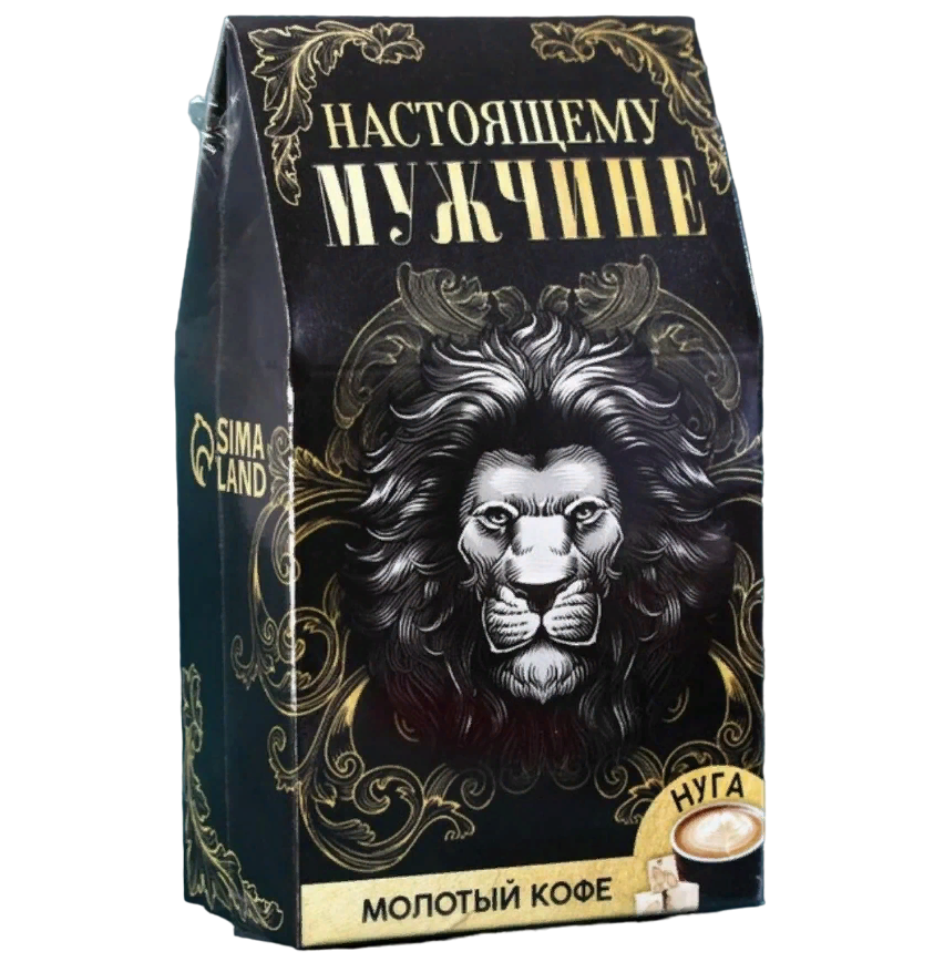 Кофе Фабрика счастья молотый Настоящему мужчине, вкус: нуга , арабика с кофеином, 30 г.
Кофе Фабрика счастья молотый Настоящему мужчине, вкус: нуга , арабика с кофеином, 30 г.