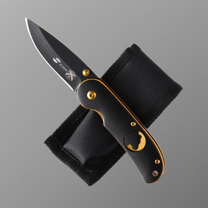 Складной нож Stinger с клипом, 70 мм, рукоять: сталь, дерево, коробка картон, Черный, Stinger
Складной нож Stinger с клипом, 70 мм, рукоять: сталь, дерево, коробка картон, Черный, Stinger