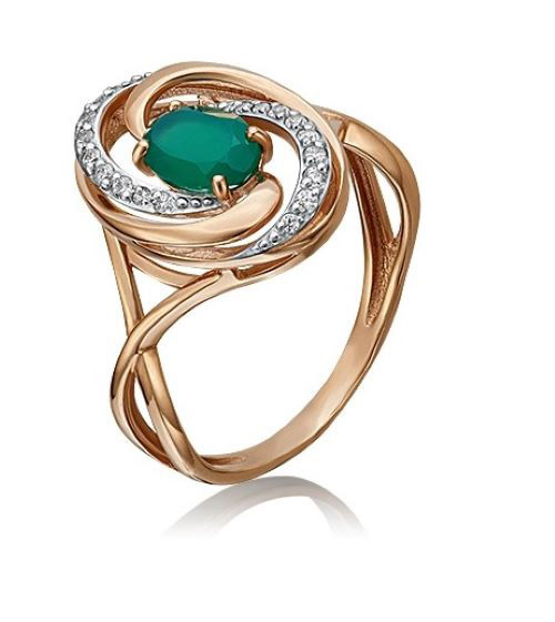 Кольцо из красного золота р. PLATINA jewelry 01-4640-00-275-1110-47, фианит/халцедон, 01-4640-00-275-1110-47
Кольцо из красного золота р. PLATINA jewelry 01-4640-00-275-1110-47, фианит/халцедон, 01-4640-00-275-1110-47