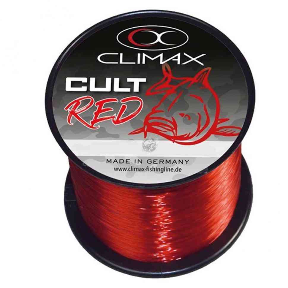 Леска CLIMAX CULT Carpline red 0.28mm 6.1kg красная 1/4 lbs (1500m) (штекереный), CULT Carpline
Леска CLIMAX CULT Carpline red 0.28mm 6.1kg красная 1/4 lbs (1500m) (штекереный), CULT Carpline