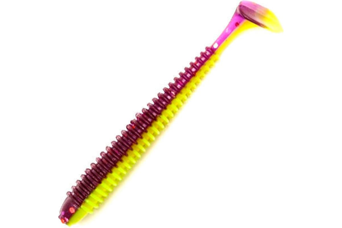 Виброхвост YAMAN PRO Betta, р.4,5 inch, цвет #26 - Violet Chartreuse (уп. 5 шт.)/50/, Фиолетовый;зеленый
Виброхвост YAMAN PRO Betta, р.4,5 inch, цвет #26 - Violet Chartreuse (уп. 5 шт.)/50/, Фиолетовый;зеленый