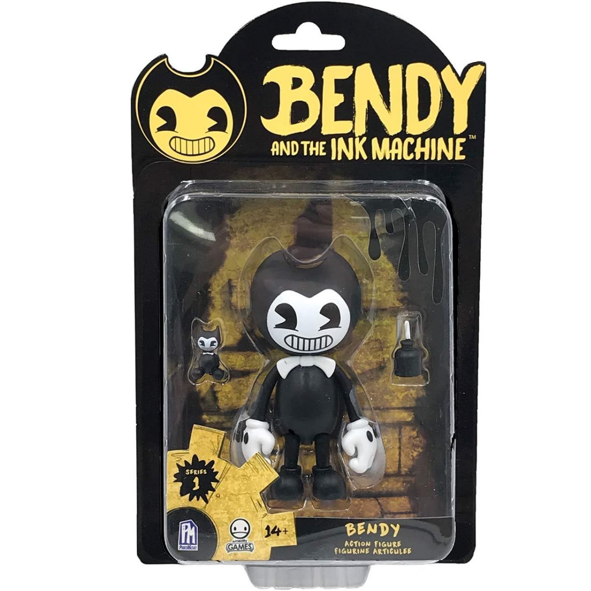 Фигурка Bendy and the Ink Machine Бенди и чернильная машина серия 1 высота 13 см
Фигурка Bendy and the Ink Machine Бенди и чернильная машина серия 1 высота 13 см