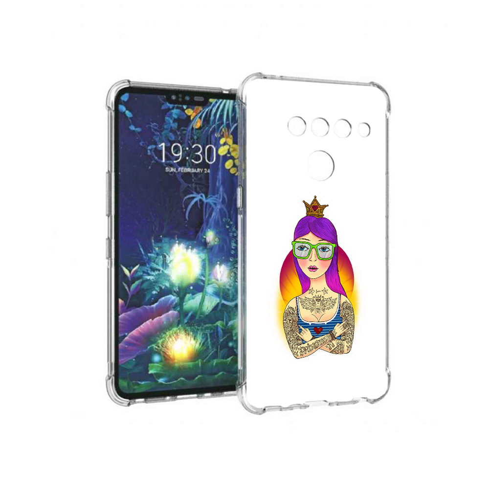 Чехол MyPads Tocco для LG V50 ThinQ девушка в татуировках с короной, Прозрачный, Tocco
Чехол MyPads Tocco для LG V50 ThinQ девушка в татуировках с короной, Прозрачный, Tocco