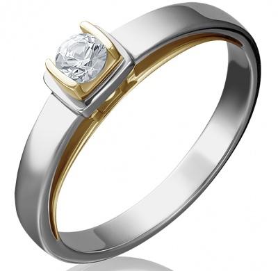 Кольцо из золота с фианитом р. 16,5 PLATINA jewelry 01-5171-00-501-1121-38, 01-5171-00-501-1121-38
Кольцо из золота с фианитом р. 16,5 PLATINA jewelry 01-5171-00-501-1121-38, 01-5171-00-501-1121-38