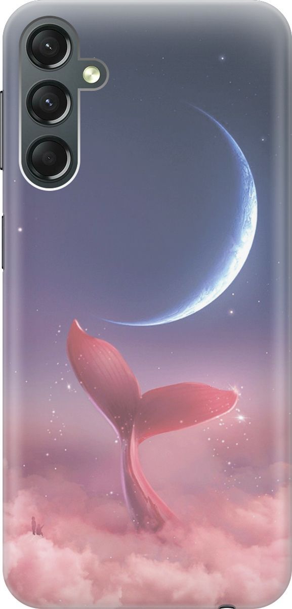 Силиконовый чехол на Samsung Galaxy A24 с принтом "Небесный кит", Розовый;синий, 159513
Силиконовый чехол на Samsung Galaxy A24 с принтом "Небесный кит", Розовый;синий, 159513