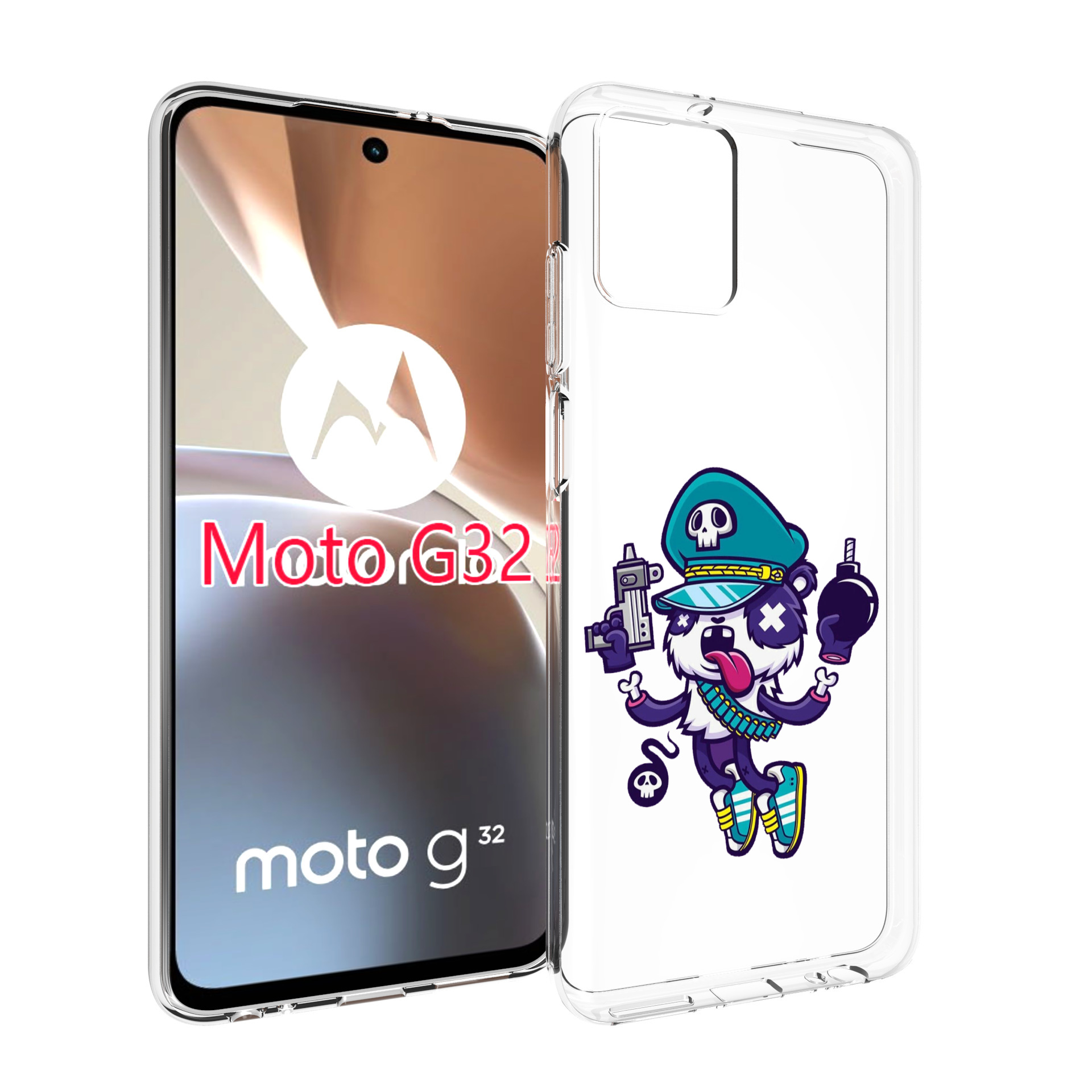 Чехол MyPads персонаж с пистолетом и бомбочкой для Motorola Moto G32, Прозрачный, Tocco
Чехол MyPads персонаж с пистолетом и бомбочкой для Motorola Moto G32, Прозрачный, Tocco