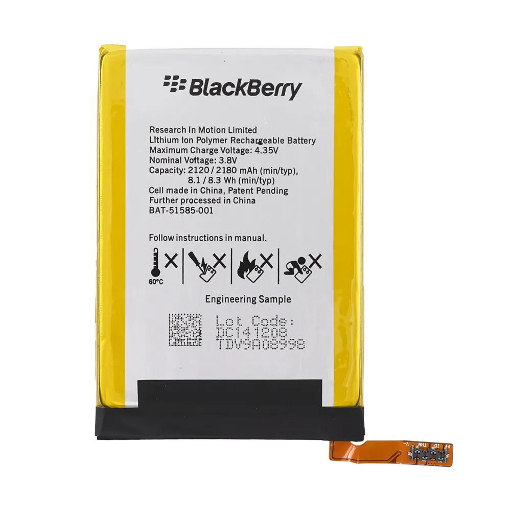 Аккумуляторная батарея Айсотка BAT-51585-103 для смартфона BlackBerry Q5, BlackBerry Q5 (BAT-51585-103)
Аккумуляторная батарея Айсотка BAT-51585-103 для смартфона BlackBerry Q5, BlackBerry Q5 (BAT-51585-103)
