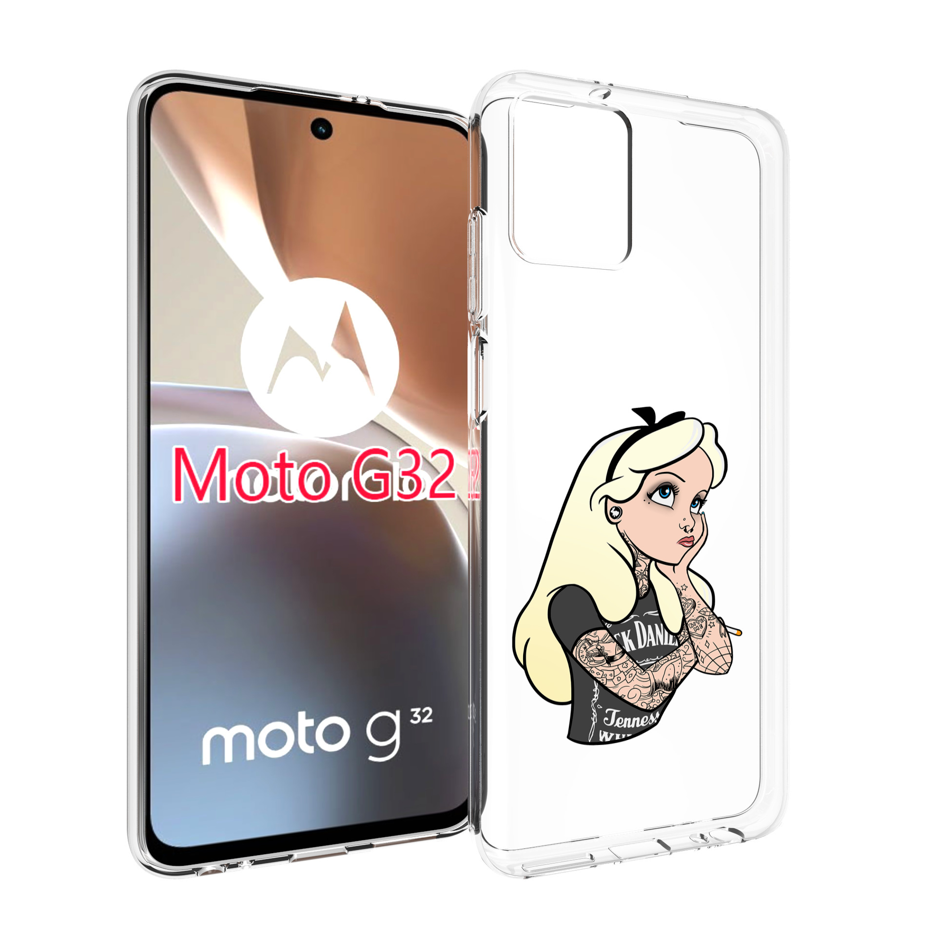 Чехол MyPads принцесса-в-татуировках женский для Motorola Moto G32, Прозрачный, Tocco
Чехол MyPads принцесса-в-татуировках женский для Motorola Moto G32, Прозрачный, Tocco