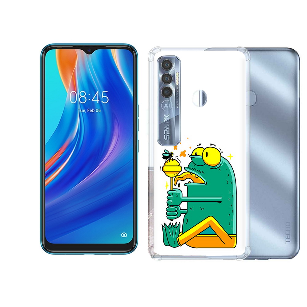 Чехол MyPads Tocco для Tecno Spark 7 Pro Зеленая лягушка с чупа чупсом, Прозрачный, Tocco
Чехол MyPads Tocco для Tecno Spark 7 Pro Зеленая лягушка с чупа чупсом, Прозрачный, Tocco