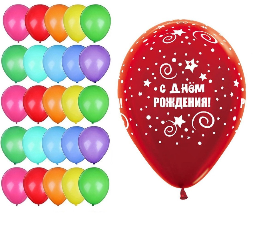 Шар воздушный COSY С Днем Рождения с рисунком звезды 30 см/12" набор 25 шт, Разноцветный, ЮВ_А1-83А-ВШДРЗВЕЗ
Шар воздушный COSY С Днем Рождения с рисунком звезды 30 см/12" набор 25 шт, Разноцветный, ЮВ_А1-83А-ВШДРЗВЕЗ