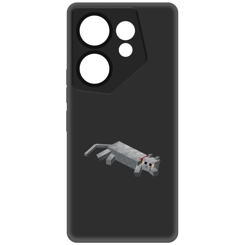 Чехол-накладка Krutoff Soft Case Minecraft-Кошка для Tecno Camon 20 Premier черный
Чехол-накладка Krutoff Soft Case Minecraft-Кошка для Tecno Camon 20 Premier черный