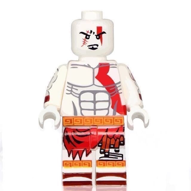 Минифигурка Кратос совместима с лего
Минифигурка Кратос совместима с лего