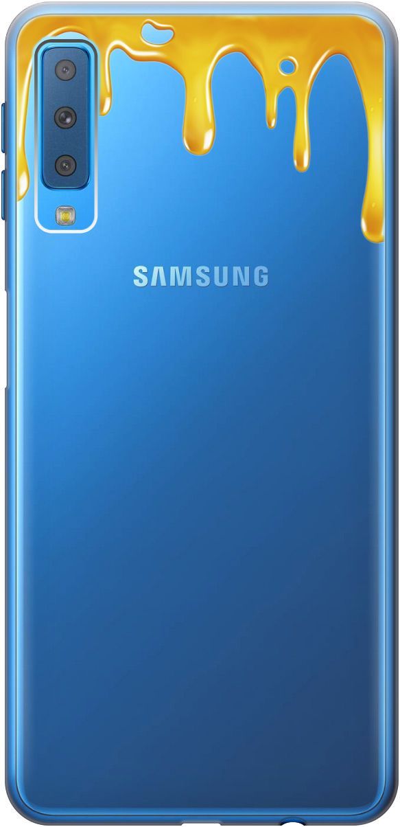 Чехол на Samsung Galaxy A7 (2018) с принтом "Honey" прозрачный, Прозрачный;желтый, 1771
Чехол на Samsung Galaxy A7 (2018) с принтом "Honey" прозрачный, Прозрачный;желтый, 1771