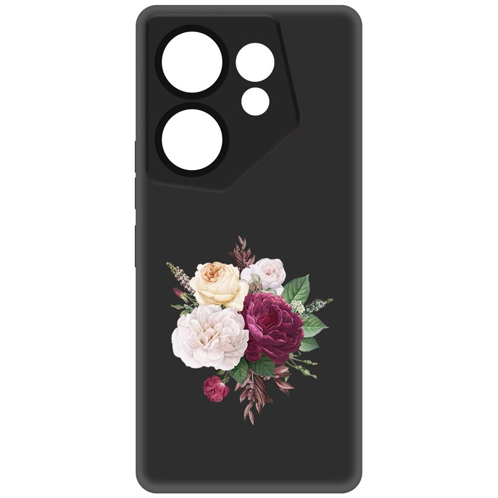 Чехол-накладка Krutoff Soft Case Цветочная композиция для Tecno Camon 20 Premier черный
Чехол-накладка Krutoff Soft Case Цветочная композиция для Tecno Camon 20 Premier черный