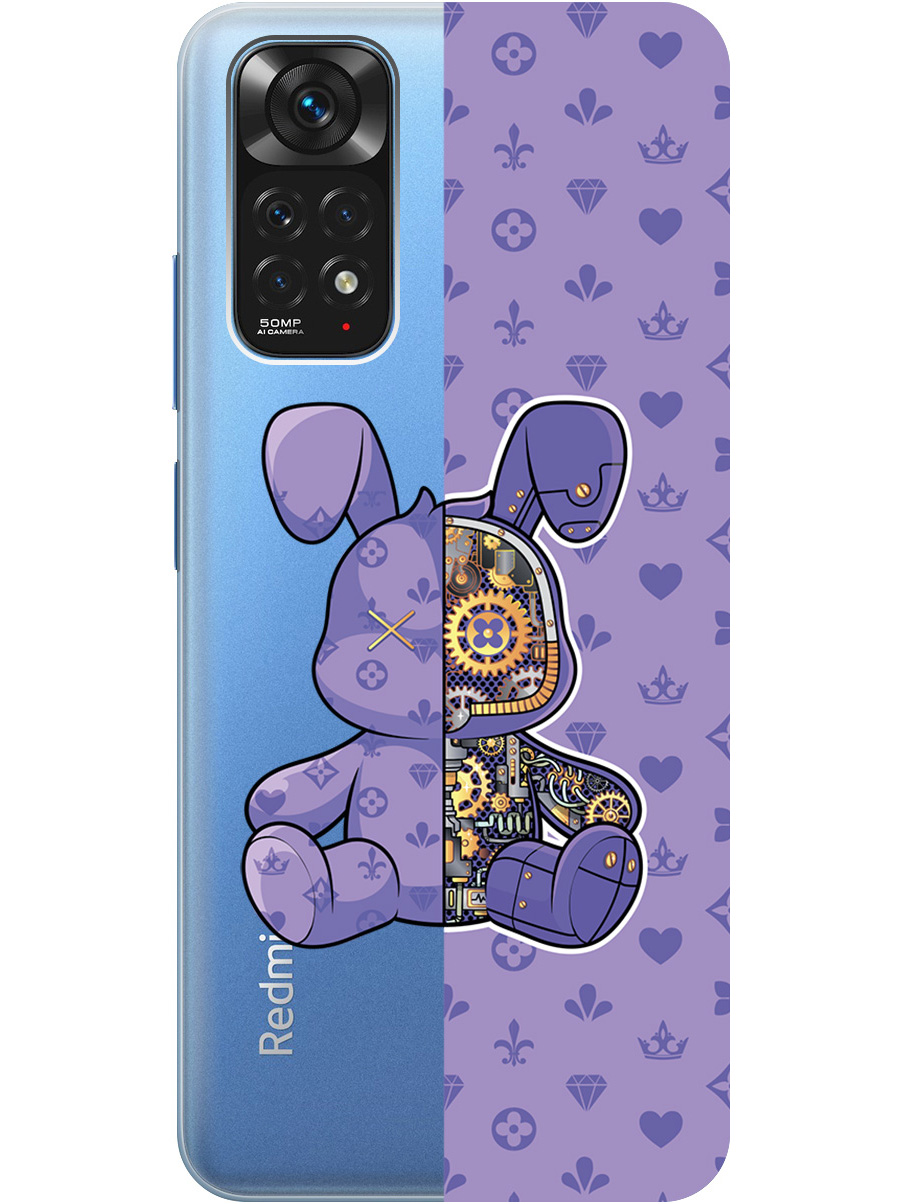 Силиконовый чехол на Xiaomi Redmi Note 11 / Note 11S с принтом прозрачный 790067, Фиолетовый;прозрачный, 735250271
Силиконовый чехол на Xiaomi Redmi Note 11 / Note 11S с принтом прозрачный 790067, Фиолетовый;прозрачный, 735250271
