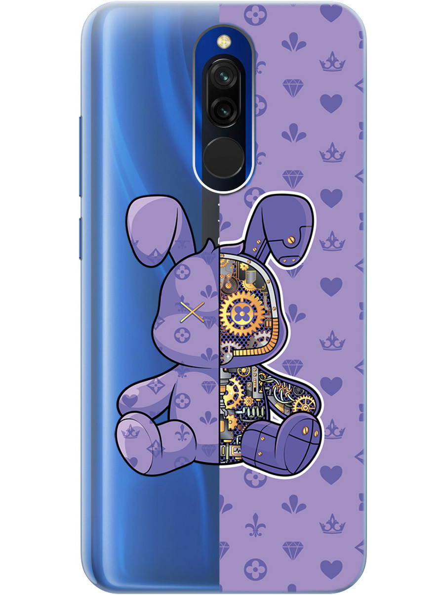 Силиконовый чехол на Xiaomi Redmi 8 с принтом "Сиреневый Кролик с механизмом" прозрачный, Фиолетовый;прозрачный, 722204571
Силиконовый чехол на Xiaomi Redmi 8 с принтом "Сиреневый Кролик с механизмом" прозрачный, Фиолетовый;прозрачный, 722204571