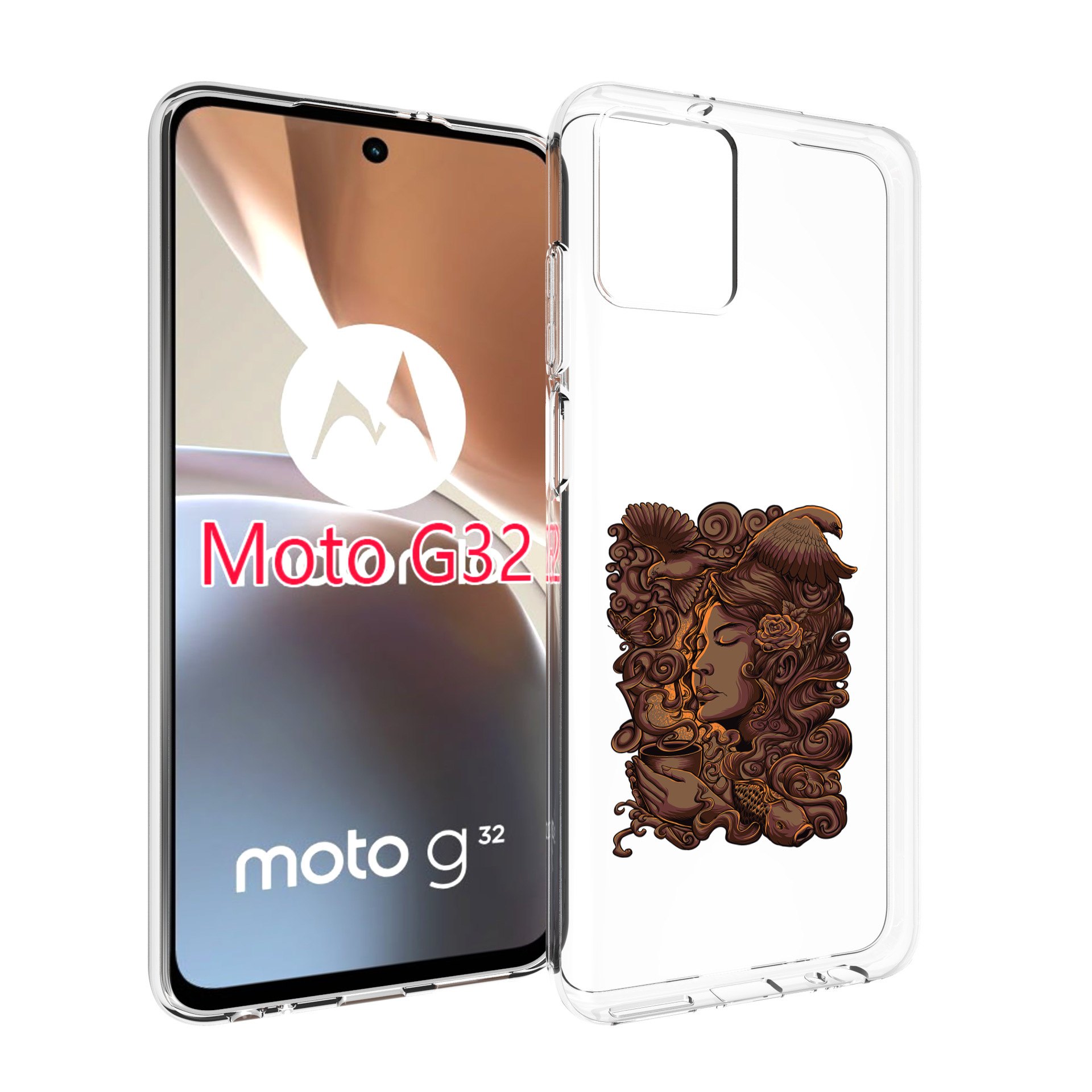 Чехол MyPads девушка с длинными волосами абстракция для Motorola Moto G32, Прозрачный, Tocco
Чехол MyPads девушка с длинными волосами абстракция для Motorola Moto G32, Прозрачный, Tocco