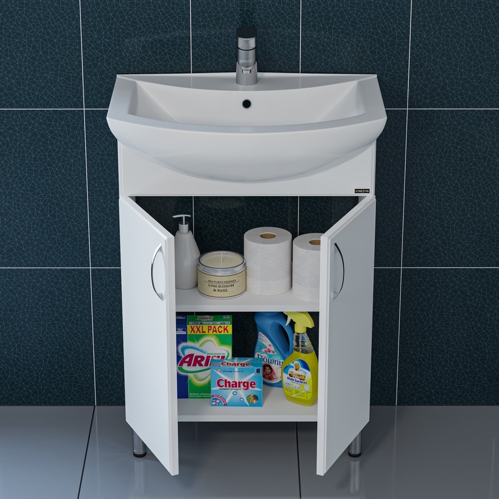 Тумба под раковину СаНта Грация 60 201019, цвет белый, Грация
Тумба под раковину СаНта Грация 60 201019, цвет белый, Грация