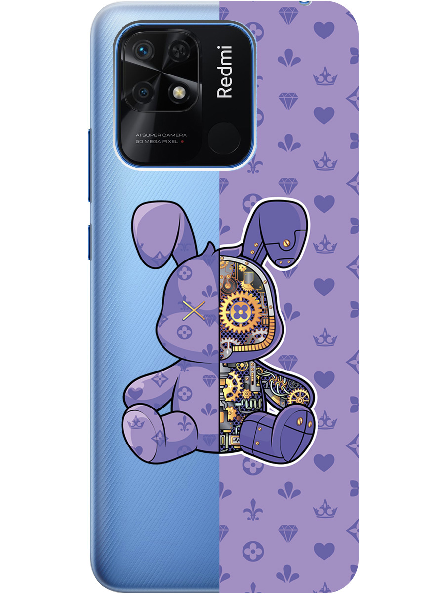 Силиконовый чехол на Xiaomi Redmi 10C с принтом "Сиреневый Кролик с механизмом" прозрачный, Фиолетовый;прозрачный, 736538771
Силиконовый чехол на Xiaomi Redmi 10C с принтом "Сиреневый Кролик с механизмом" прозрачный, Фиолетовый;прозрачный, 736538771