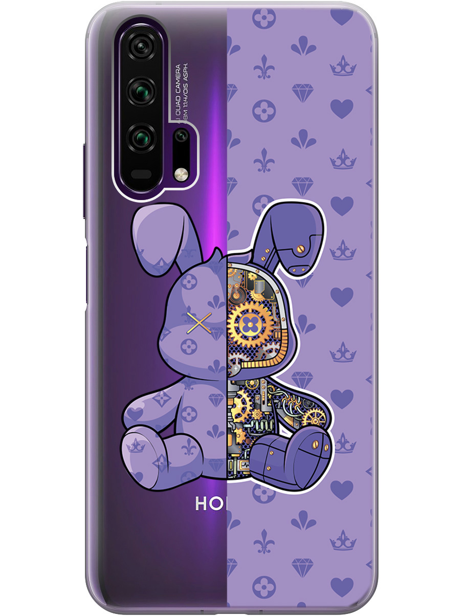 Силиконовый чехол на Honor 20 Pro с принтом "Сиреневый Кролик с механизмом" прозрачный, Фиолетовый;прозрачный, 721700771
Силиконовый чехол на Honor 20 Pro с принтом "Сиреневый Кролик с механизмом" прозрачный, Фиолетовый;прозрачный, 721700771