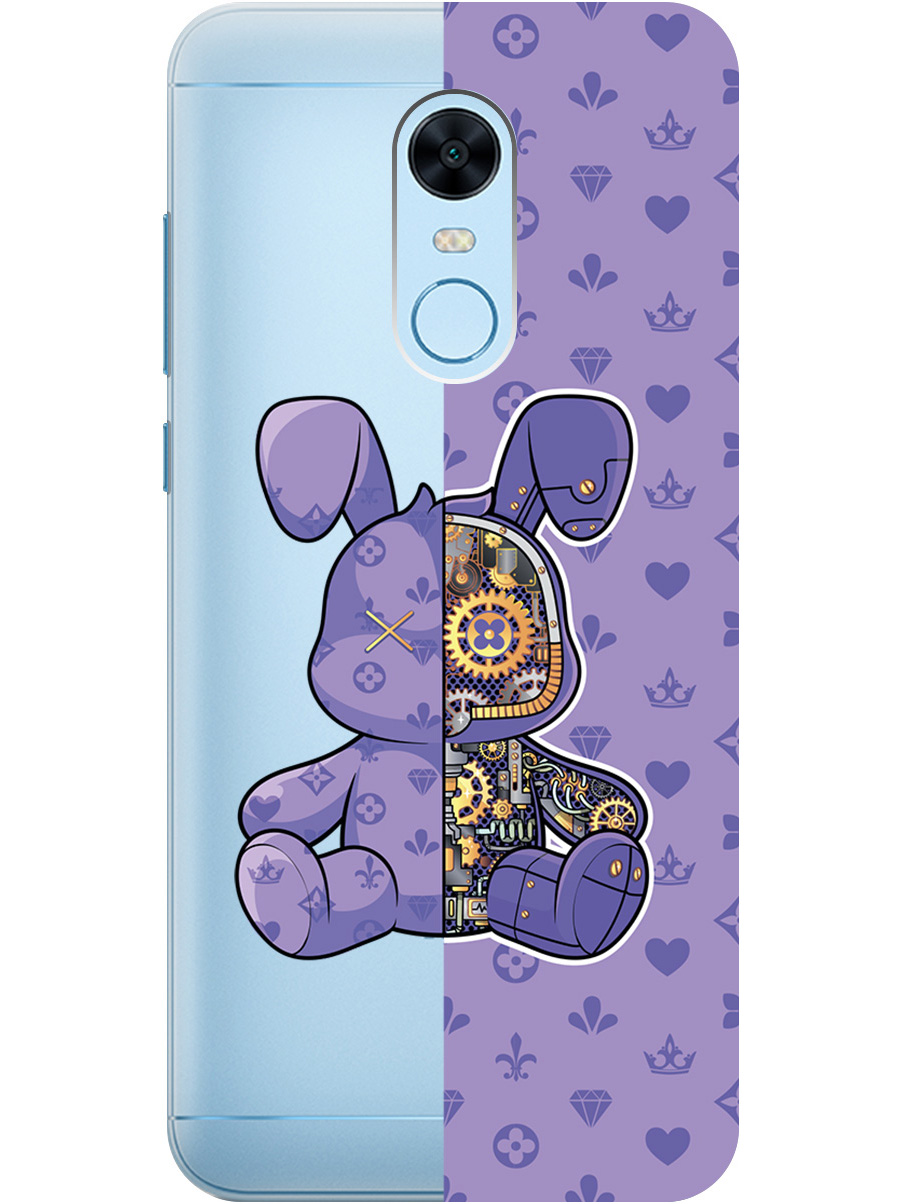 Силиконовый чехол на Xiaomi Redmi 5 Plus с принтом прозрачный 790450, Фиолетовый;прозрачный, 717097571
Силиконовый чехол на Xiaomi Redmi 5 Plus с принтом прозрачный 790450, Фиолетовый;прозрачный, 717097571