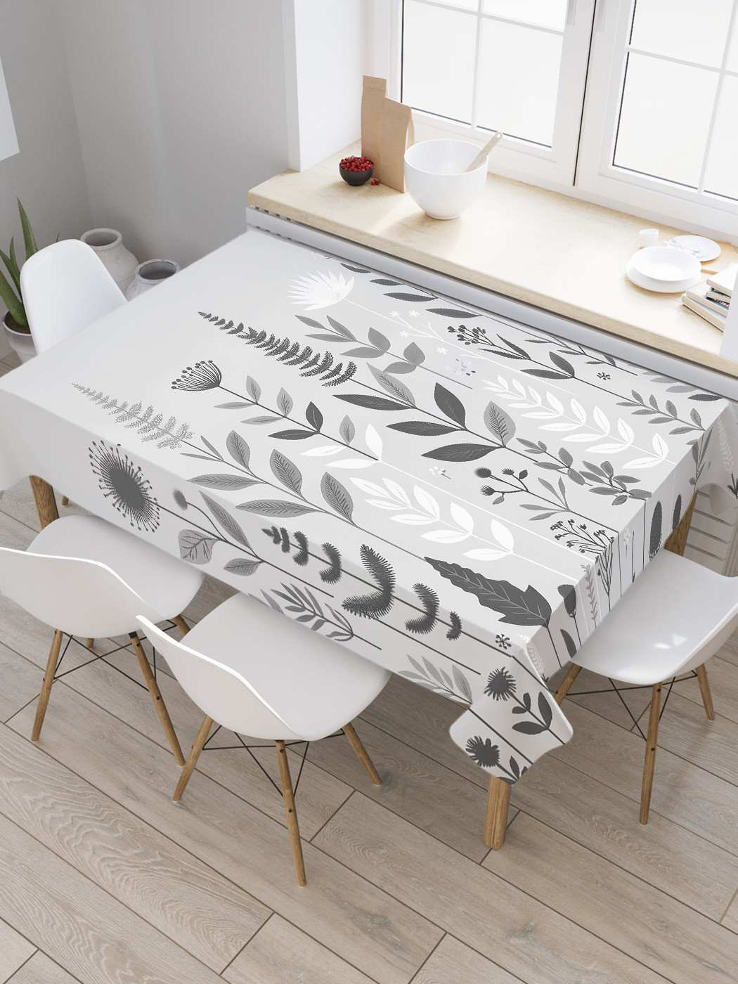 Скатерть JoyArty Спокойные цветы 120х145, tc_sd1820_120x145, Черный, Спокойные цветы
Скатерть JoyArty Спокойные цветы 120х145, tc_sd1820_120x145, Черный, Спокойные цветы