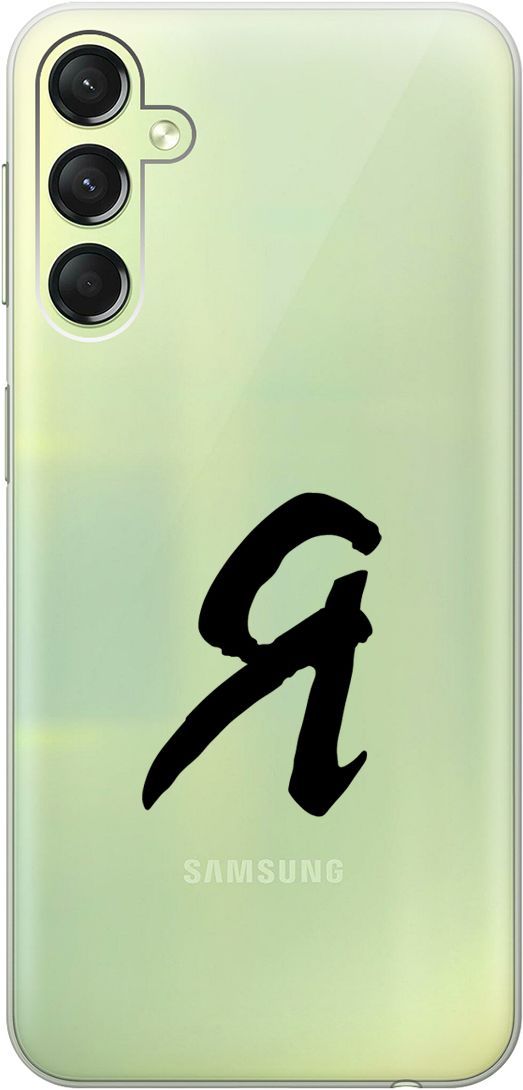 Силиконовый чехол на Samsung Galaxy A24 с 3D принтом "I" прозрачный, Прозрачный;черный, 159521
Силиконовый чехол на Samsung Galaxy A24 с 3D принтом "I" прозрачный, Прозрачный;черный, 159521