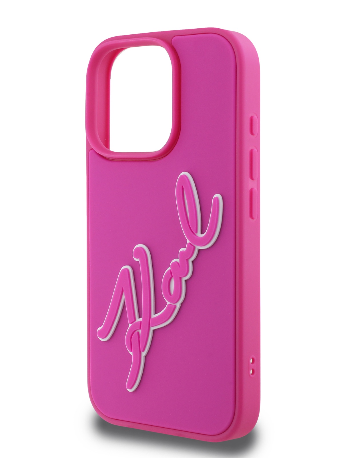 Чехол Karl Lagerfeld для iPhone 16 Pro Max с объемным принтом 3D Rubber, фуксия, Розовый
Чехол Karl Lagerfeld для iPhone 16 Pro Max с объемным принтом 3D Rubber, фуксия, Розовый