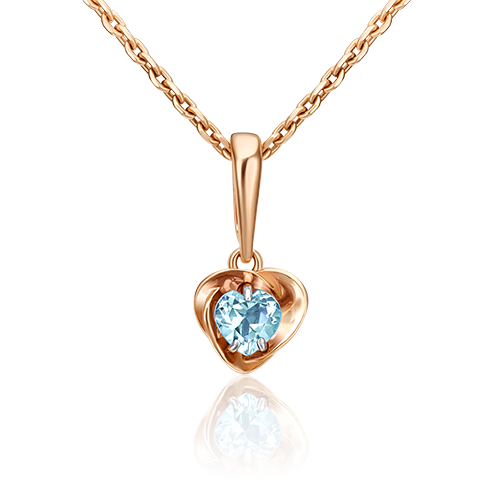 Кулон из красного золота PLATINA jewelry 03-3003-00-201-1110-57, топаз, 03-3003-00-201-1110-57
Кулон из красного золота PLATINA jewelry 03-3003-00-201-1110-57, топаз, 03-3003-00-201-1110-57